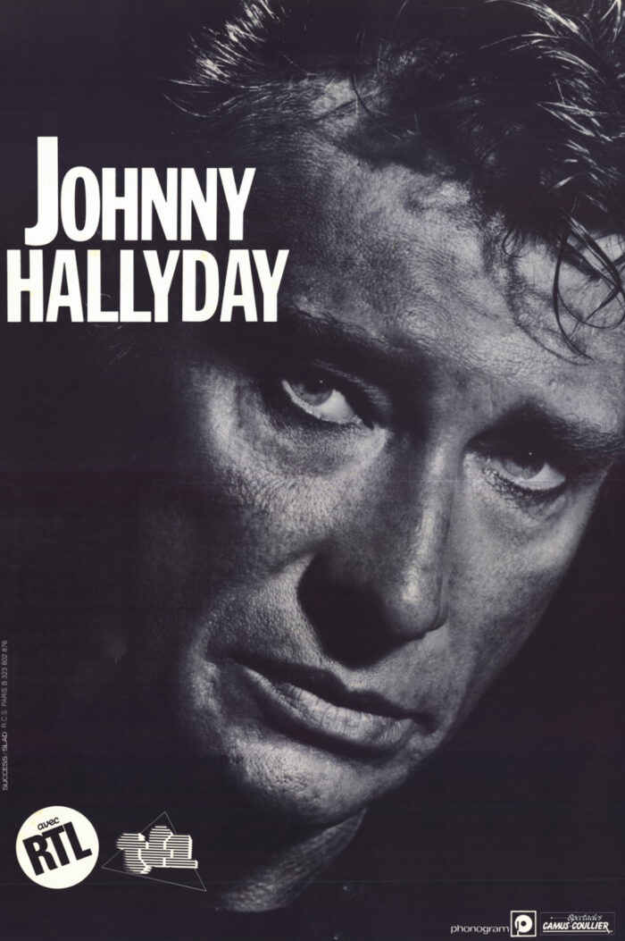 JOHNNY HALLIDAY TF1, RTL, Phonogram