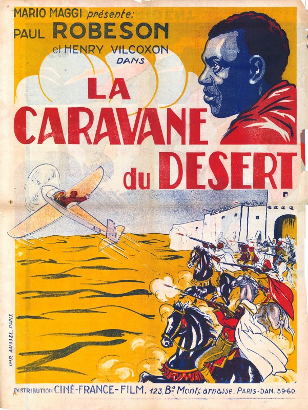 Repro 30x40cm - CARAVANE DU DESERT (la) - Française