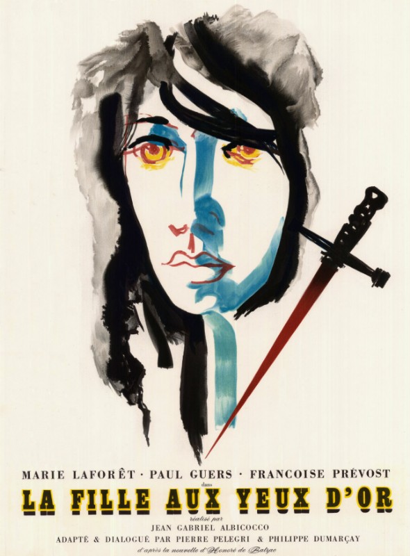 FILLE AUX YEUX D'OR