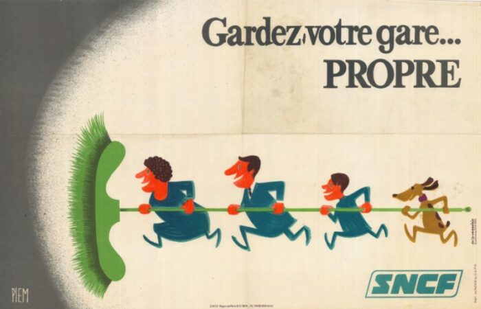 SNCF GARDEZ LA FRANCE PROPRE
