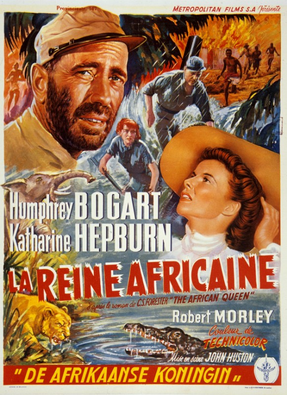 Repro 30x40cm - REINE AFRICAINE (la) - Belge