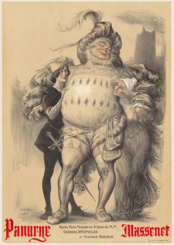PANURGE. Musique de Massenet.