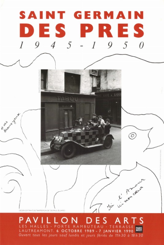 SAINT GERMAIN DES PRES 1945-1950