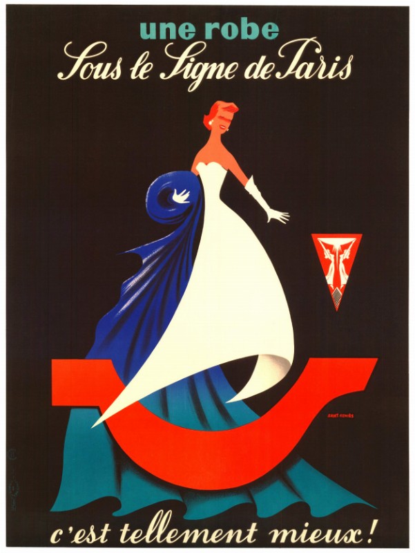 UNE ROBE SOUS LE SIGNE DE PARIS