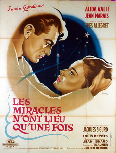 Affiche - MIRACLES N'ONT LIEU QU'UNE FOIS - 120x160cm