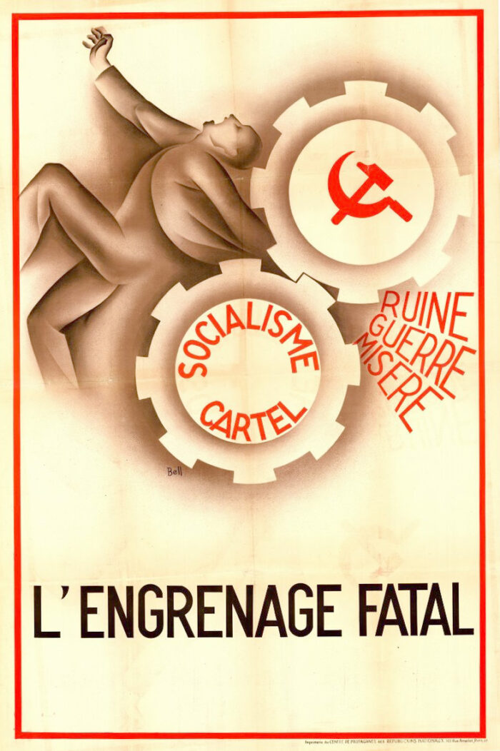 SOCIALISME CARTEL L'ENGRENAGE FATAL