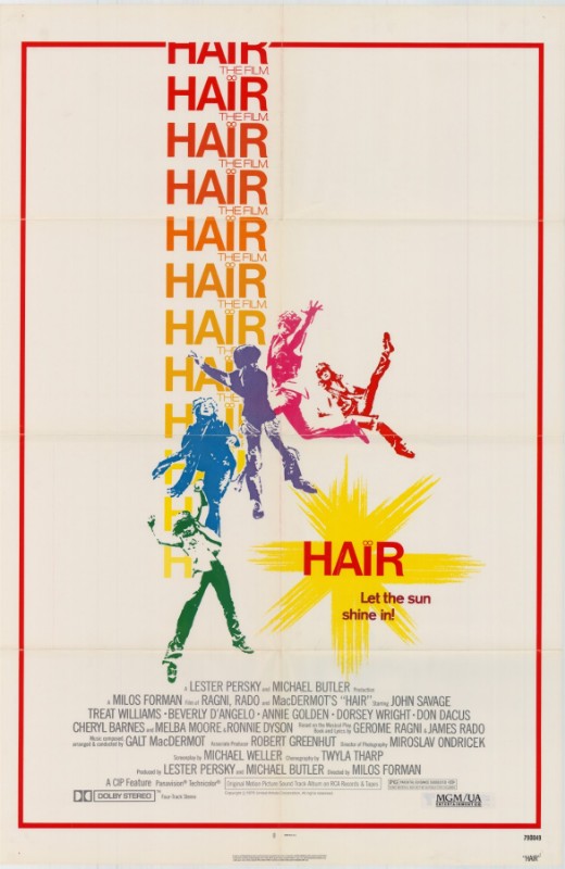 Repro 30x40cm - HAIR - U.S.