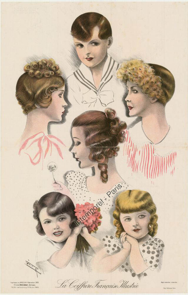 COIFFURE FRANCAISE ILLUSTREE