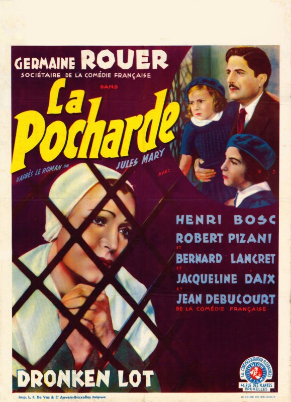 Repro 30x40cm - POCHARDE (la) - Belge