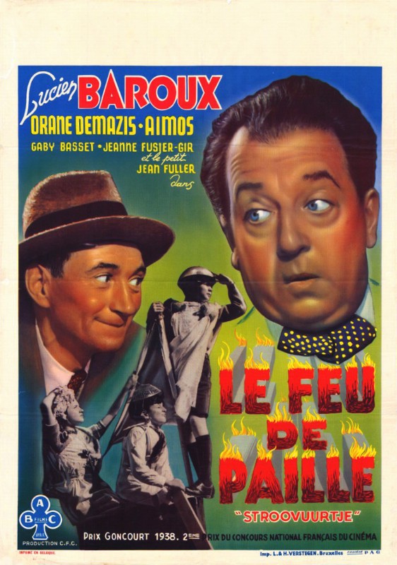 Affiche - FEU DE PAILLE (le) - 60x80cm - BEL
