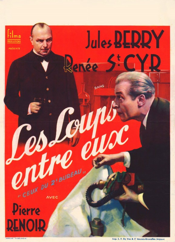 Affiche - LOUPS ENTRE EUX (les) - 60x80cm - BEL