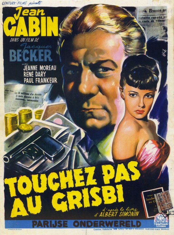 Repro 30x40cm - TOUCHEZ PAS AU GRISBI - Belge