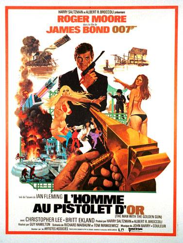 Repro 30x40cm - HOMME AU PISTOLET D'OR (l') - Française