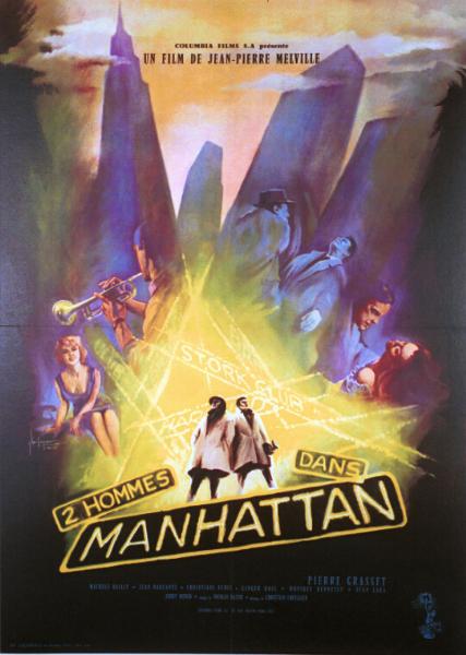 Affiche - 2 HOMMES DANS MANHATTAN - 120x160cm