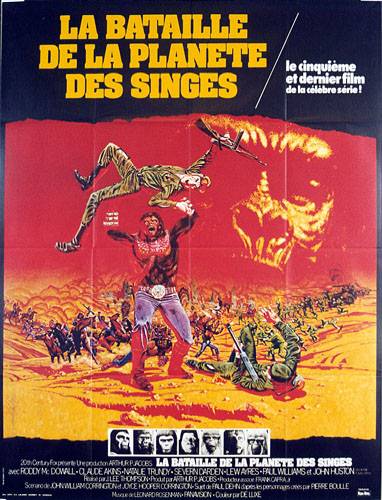 Affiche - BATAILLE DE LA PLANETE DES SINGES (la) - 120x160cm