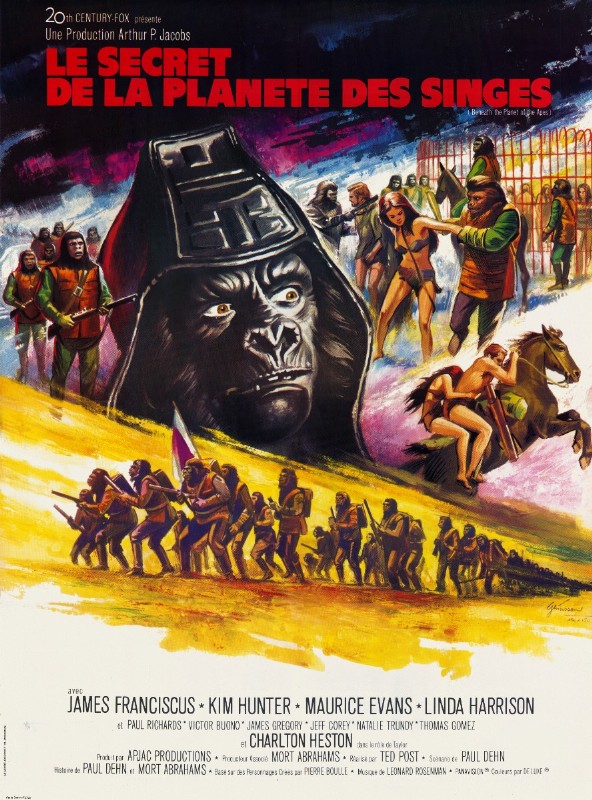 Affiche - SECRET DE LA PLANETE DES SINGES (le) - 120x160cm