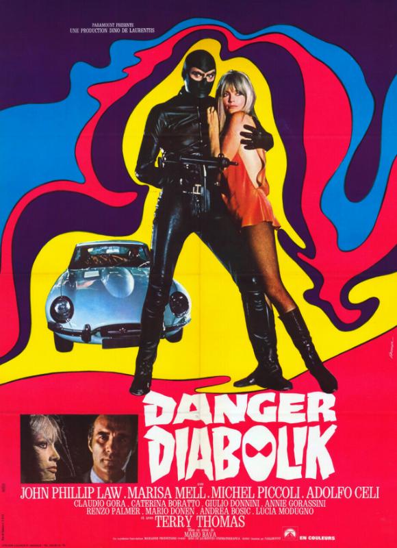 Repro 30x40cm - DANGER DIABOLIK - Française
