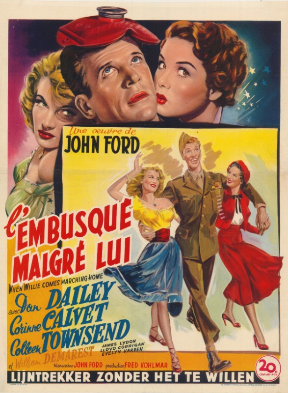 Affiche - PLANQUE MALGRE LUI - 36x56cm
