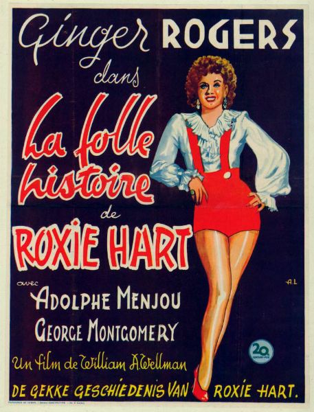 Repro 30x40cm - FOLLE HISTOIRE DE ROXIE HART (la) - Belge