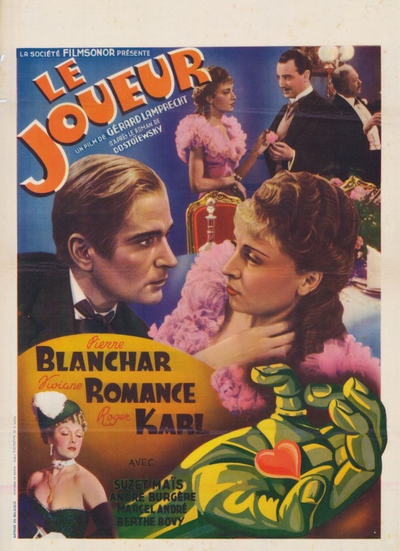 Affiche - JOUEUR (le) - 60x80cm - BEL