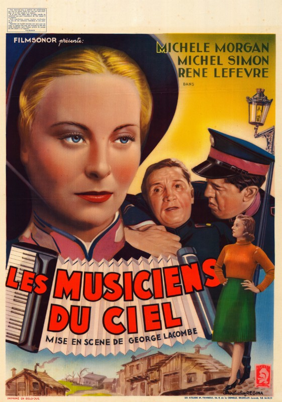 Repro 30x40cm - MUSICIENS DU CIEL (les) - Belge
