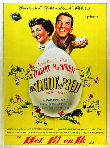 Affiche - OEUF ET MOI (l') - 36x56cm
