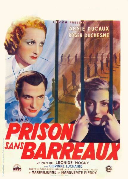Repro 30x40cm - PRISON SANS BARREAUX - Belge