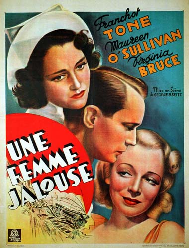 Repro 30x40cm - UNE FEMME JALOUSE - Belge