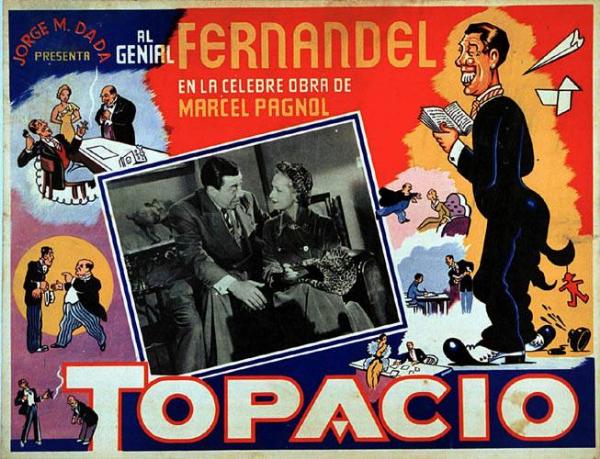 Affiche - TOPAZE - 30x40cm