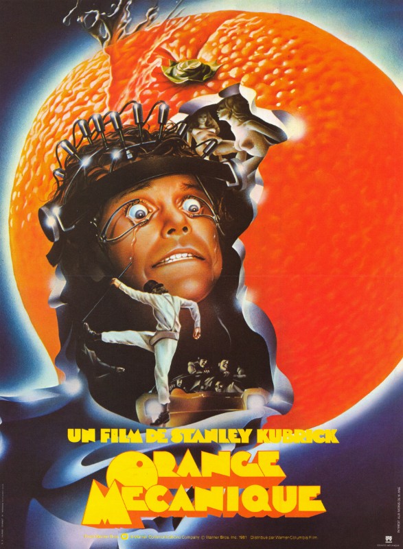 Repro 30x40cm - ORANGE MECANIQUE - Française