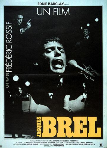Affiche - JACQUES BREL - 40x55cm