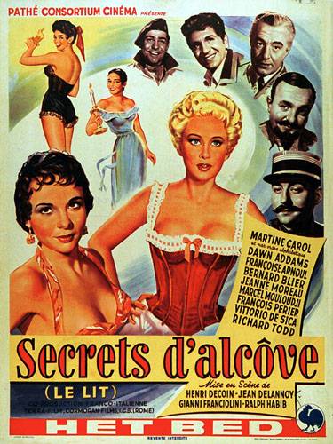 Repro 30x40cm - SECRETS D'ALCOVE - Belge