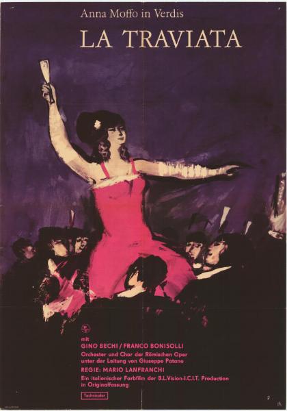 Affiche - LA TRAVIATA - 60x80cm