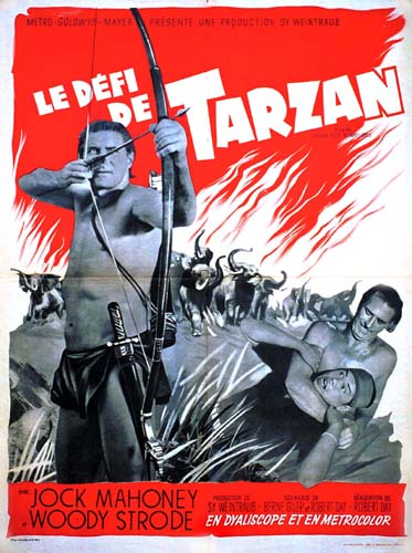 Repro 30x40cm - DEFI DE TARZAN (le) - Française