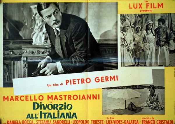 Repro 30x40cm - DIVORCE A L'ITALIENNE - Italienne C