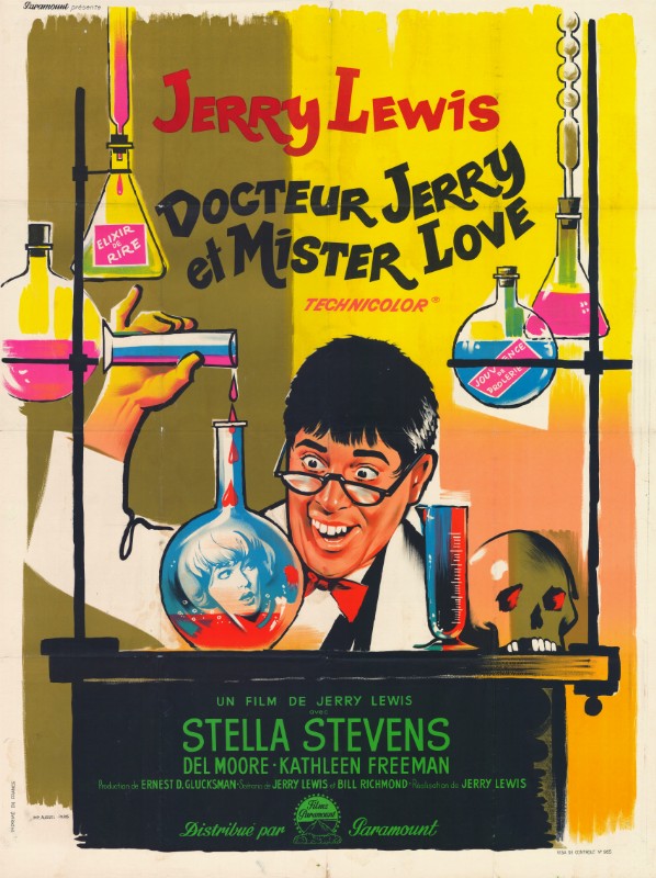 Affiche - DOCTEUR JERRY ET Mr LOVE - 120x160cm