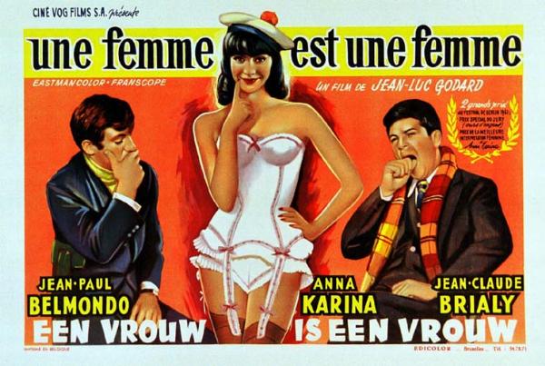 Affiche - UNE FEMME EST UNE FEMME - 24x32cm