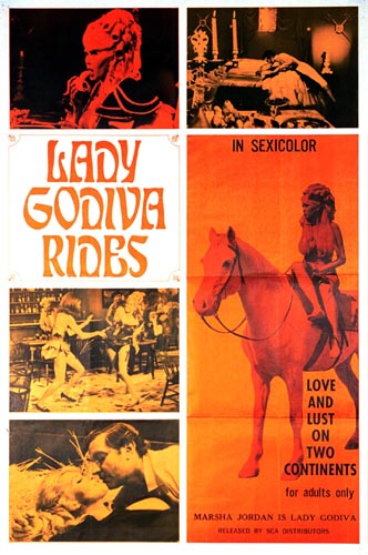 Affiche - LADY GODIVA RIDES - 70x105cm