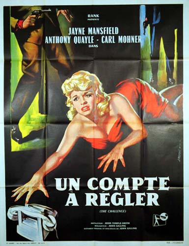 Affiche - UN COMPTE A REGLER - 120x160cm