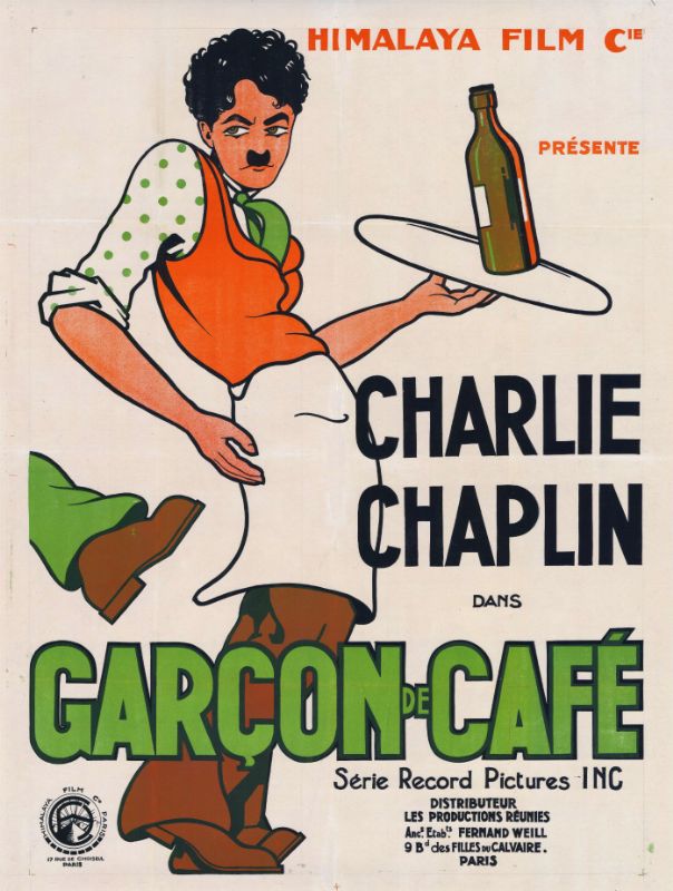 Repro 30x40cm - GARCON DE CAFE - Française