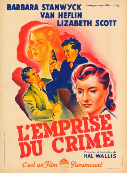 Repro 30x40cm - EMPRISE DU CRIME (l') - Française