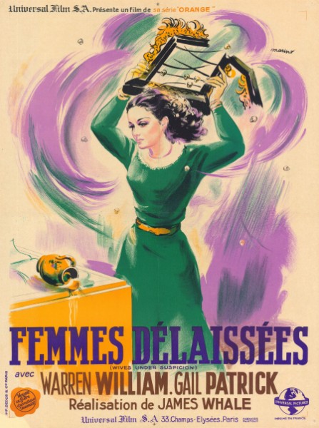 Repro 30x40cm - FEMMES DELAISSEES - Française