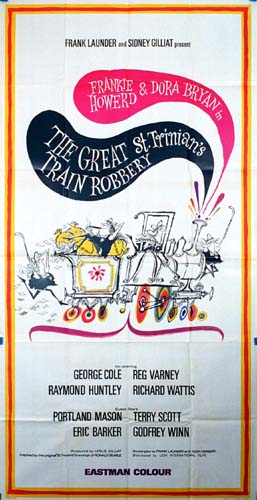 Affiche - GREAT ST. TRINIAN'S TRAIN ROBBERY - 100x200cm