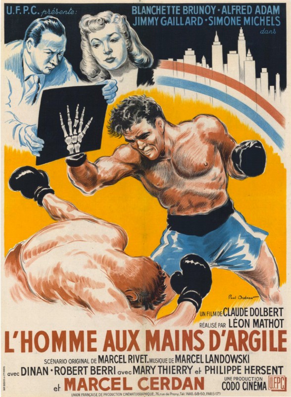 Affiche - HOMME AUX MAINS D'ARGILE (l') - 60x80cm