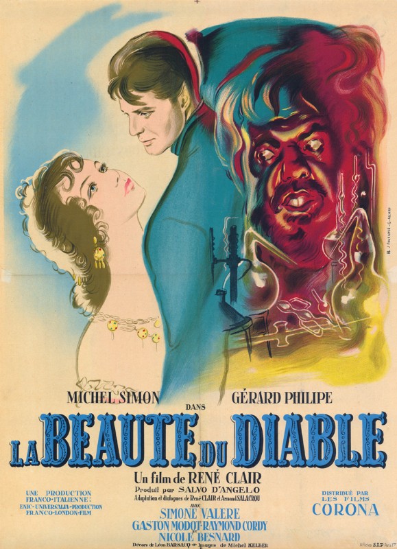 Repro 30x40cm - BEAUTE DU DIABLE (la) - Française B