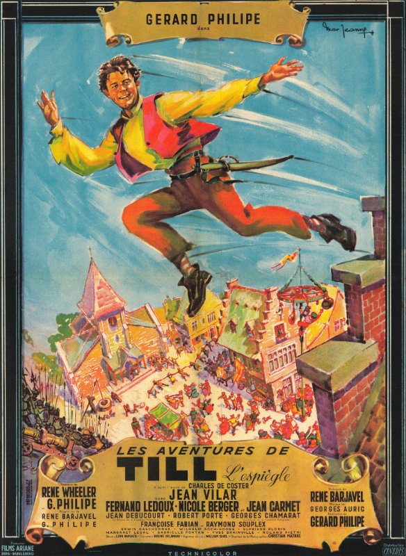 Affiche - AVENTURES DE TILL L'ESPIEGLE (les) - 60x80cm