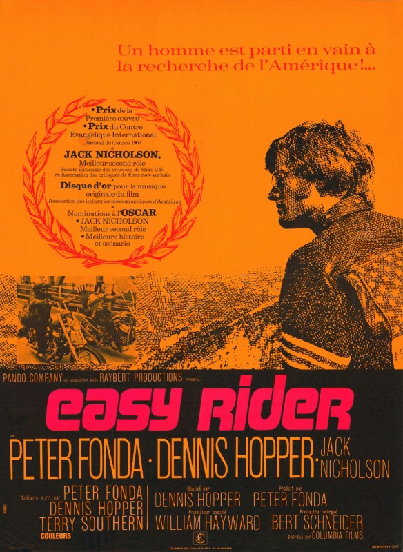 Repro 30x40cm - EASY RIDER - Française
