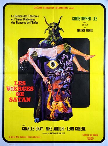Repro 30x40cm - VIERGES DE SATAN (les) - Française