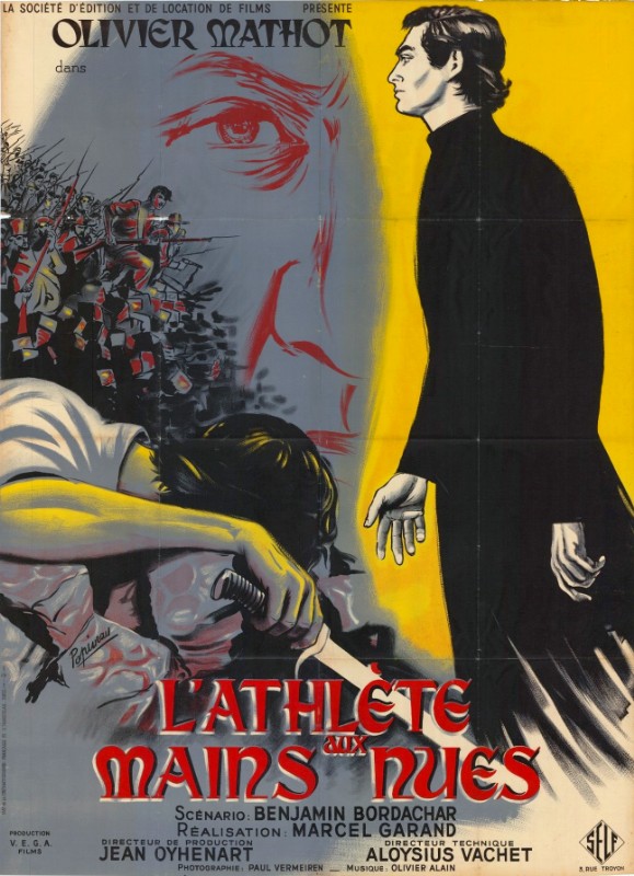 Affiche - ATHLETE AUX MAINS NUES (l') - 120x160cm