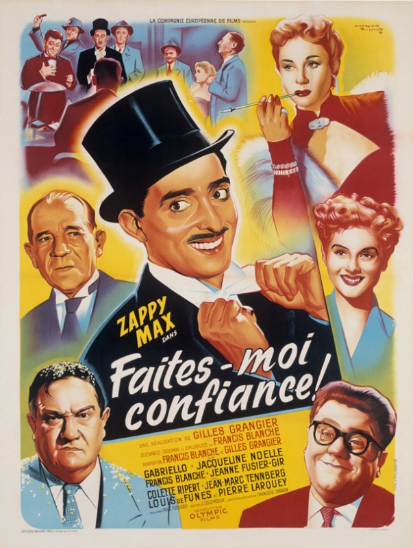 Repro 30x40cm - FAITES-MOI CONFIANCE ! - Française